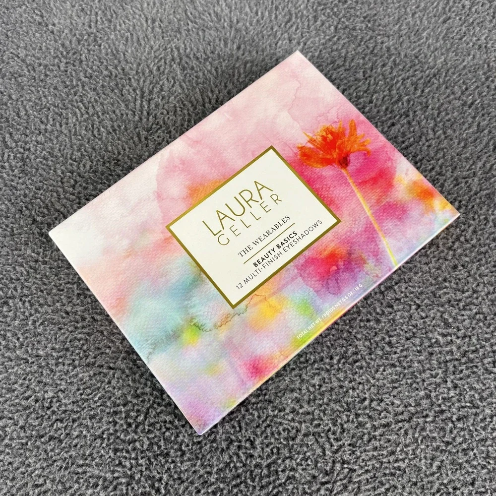 Laura Geller The Wearables Beauty‎ Basics 12 Multi-Finish Eyeshadows Palette NEW